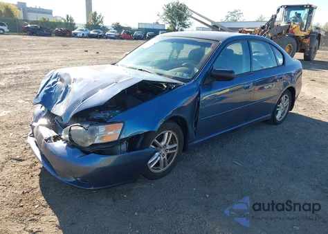 2005 Subaru Legacy 2.5I Limited from USA, damaged, VIN 4S3BL626857229089